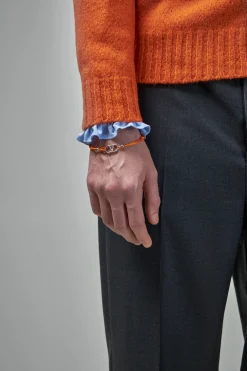 Valentino V-Logo Signature Cotton Bracelet - LABELS