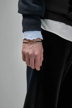 Valentino V-Logo Signature Cotton Bracelet - LABELS