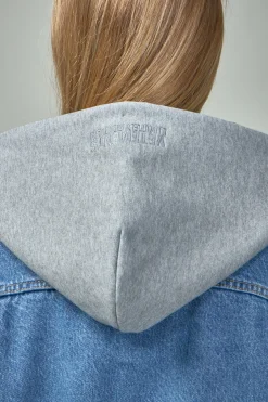 Vetements Deconstructed Hooded Denim Jacket - LABELS