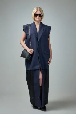 Vetements Deconstructed Sleeveless Lining Coat - LABELS
