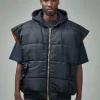 Vetements Logo Bomber Vest With A Hood - LABELS