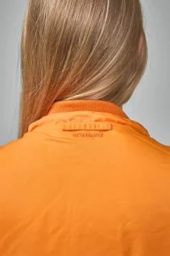 Vetements Logo Bomber Vest With A Hood - LABELS
