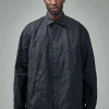 Vetements Metalized Wrinkled Allover Shirt - LABELS