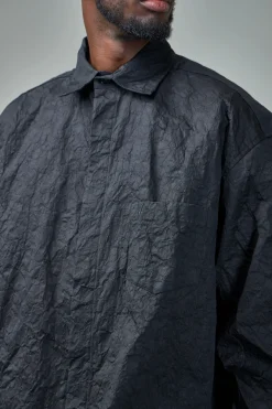 Vetements Metalized Wrinkled Allover Shirt - LABELS