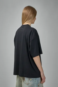 Vetements Oval Logo Cropped Boxy T-Shirt - LABELS