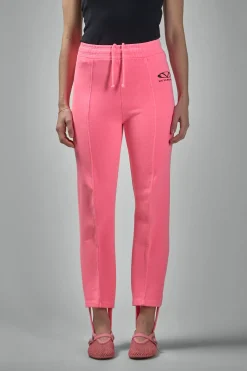 Vetements Oval Logo Fitted Sweatpants With Removable Straps - LABELS