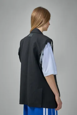 Vetements Sleeveless Single Breasted Tailored Jacket - LABELS