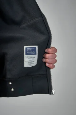 Vintage Industries KH Hooded Vest black - LABELS