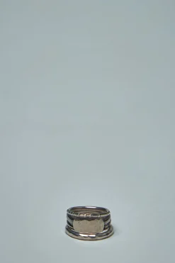 Werkstatt München 4 Ring Combination Antique Shape silver - LABELS