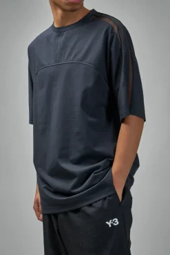 Y-3 Yohji Yamamoto Mesh 3 SS Tee - LABELS