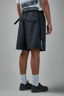 Y-3 Yohji Yamamoto Sport Uniform 3-Stripes Short - LABELS