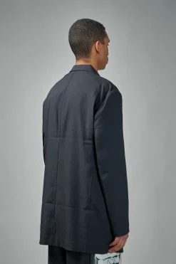 Y-3 Yohji Yamamoto Sport Uniform Patch Blazer - LABELS