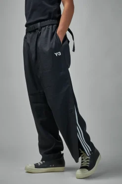 Y-3 Yohji Yamamoto Sport Uniform 3-Stripes Trousers - LABELS