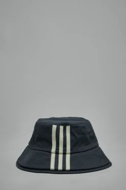 Y-3 Yohji Yamamoto 3-Stripes Bucket Hat - LABELS