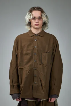 Ziggy Chen Back Pleats Shirt - LABELS