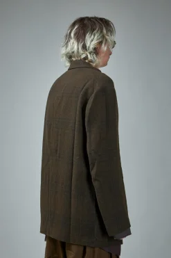 Ziggy Chen Single Breasted Blazer With Scholar Print - LABELS